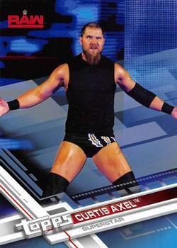 2017 Topps WWE Then Now Forever  - Blue #116 Curtis Axel Front