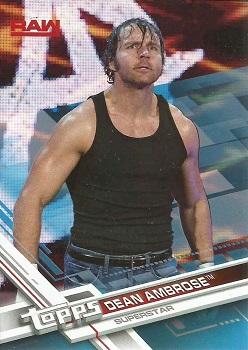 2017 Topps WWE Then Now Forever  - Blue #119 Dean Ambrose Front
