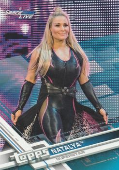 2017 Topps WWE Then Now Forever  - Blue #155 Natalya Front