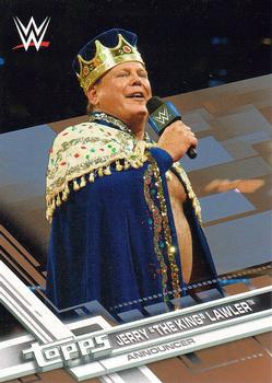 2017 Topps WWE Then Now Forever  - Bronze #103 Jerry Lawler Front