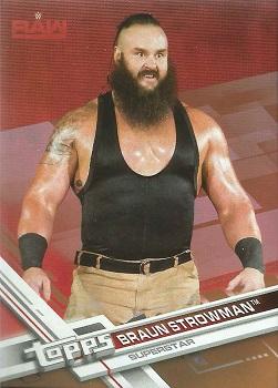 2017 Topps WWE Then Now Forever  - Bronze #111 Braun Strowman Front
