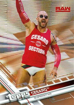 2017 Topps WWE Then Now Forever  - Bronze #113 Cesaro Front