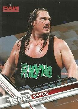 2017 Topps WWE Then Now Forever  - Bronze #132 Rhyno Front