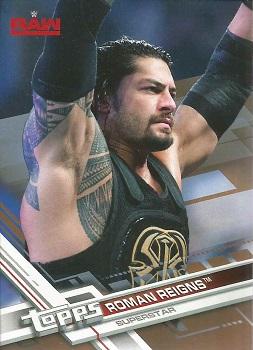 2017 Topps WWE Then Now Forever  - Bronze #133 Roman Reigns Front