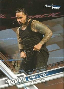 2017 Topps WWE Then Now Forever  - Bronze #149 Jimmy Uso Front