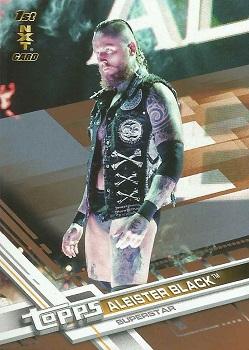 2017 Topps WWE Then Now Forever  - Bronze #165 Aleister Black Front