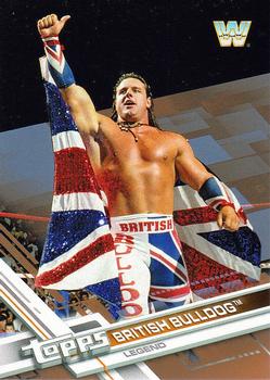 2017 Topps WWE Then Now Forever  - Bronze #184 British Bulldog Front
