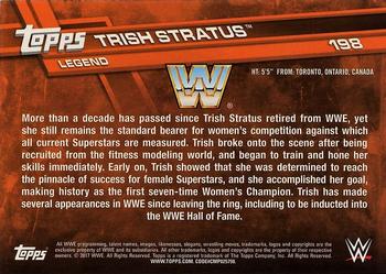 2017 Topps WWE Then Now Forever  - Bronze #198 Trish Stratus Back