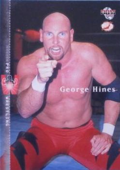 2001 BBM Pro Wrestling #52 George Hines Front