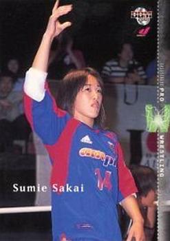 2001 BBM Pro Wrestling #306 Sumie Sakai Front