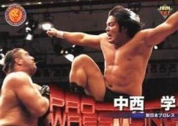 1999 BBM Pro Wrestling #9 Manabu Nakanishi Front