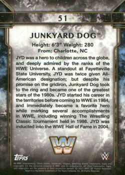 2017 Topps Legends of WWE - Bronze #51 Junkyard Dog Back