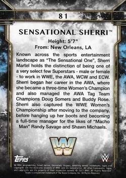 2017 Topps Legends of WWE - Bronze #81 Sensational Sherri Back