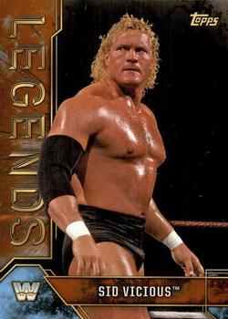 2017 Topps Legends of WWE - Bronze #82 Sid Vicious Front