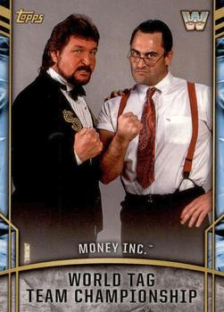 2017 Topps Legends of WWE - Retired Titles #5 Money Inc. Front