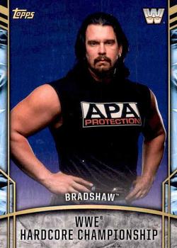 2017 Topps Legends of WWE - Retired Titles #20 Bradshaw Front