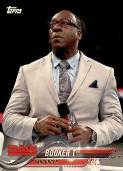 2018 Topps WWE #16 Booker T Front