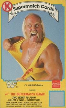 1987 Circle K WWF Supermatch #1 Hulk Hogan Front