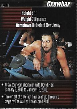 2000 WCW Magazine Trading Cards #11 Crowbar Back
