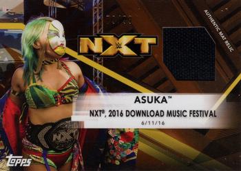 2017 Topps WWE NXT - Mat Relics Bronze #MR-SK Asuka Front