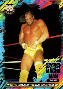 2018 Topps WWE Road To Wrestlemania - Macho Man Tribute (Part 1) #1 Wins the Intercontinental Championship Front