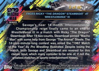 2018 Topps WWE Road To Wrestlemania - Macho Man Tribute (Part 1) #3 Faces Ricky 