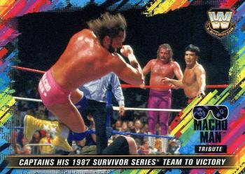 2018 Topps WWE Road To Wrestlemania - Macho Man Tribute (Part 1) #4 Captains his 1987 Survivor Series Team to Victory Front
