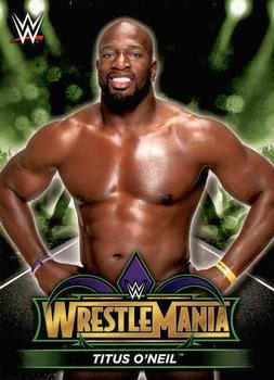 2018 Topps WWE Road To Wrestlemania - Wrestlemania 34 Roster #R-50 Titus O'Neil Front