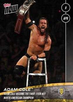 2018 Topps Now NXT #5 Adam Cole Front