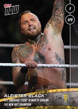 2018 Topps Now NXT #8 Aleister Black Front