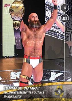 2018 Topps Now NXT #11 Tommaso Ciampa Front