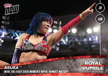 2018 Topps Now WWE #6 Asuka Front