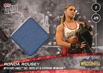 2018 Topps Now WWE #30A Ronda Rousey Front