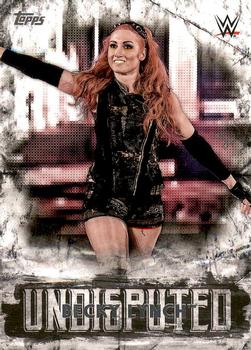 2018 Topps WWE Undisputed #5 Becky Lynch Front