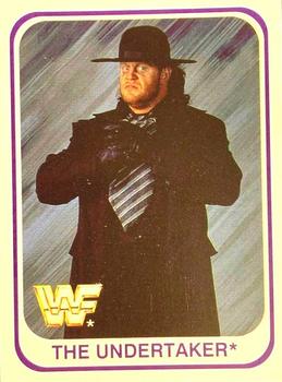 1991 Merlin WWF (Italian) #30 The Undertaker Front