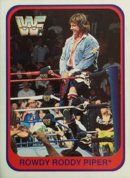1991 Merlin WWF (Italian) #69 Rowdy Roddy Piper Front