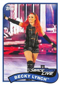 2018 Topps WWE Heritage #10 Becky Lynch Front