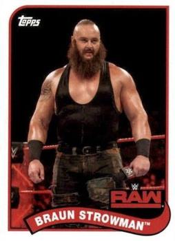 2018 Topps WWE Heritage #15 Braun Strowman Front