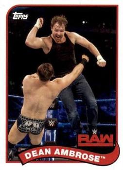 2018 Topps WWE Heritage #24 Dean Ambrose Front