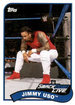2018 Topps WWE Heritage #34 Jimmy Uso Front