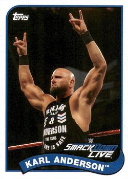 2018 Topps WWE Heritage #39 Karl Anderson Front