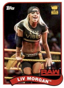 2018 Topps WWE Heritage #44 Liv Morgan Front