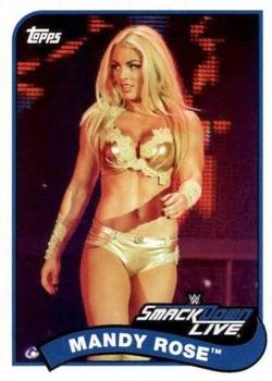 2018 Topps WWE Heritage #46 Mandy Rose Front