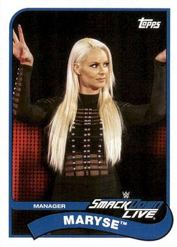2018 Topps WWE Heritage #48 Maryse Front