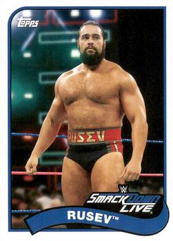 2018 Topps WWE Heritage #65 Rusev Front