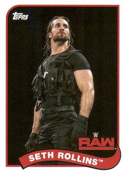 2018 Topps WWE Heritage #70 Seth Rollins Front