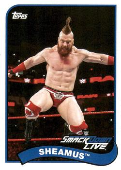 2018 Topps WWE Heritage #72 Sheamus Front