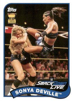 2018 Topps WWE Heritage #76 Sonya Deville Front