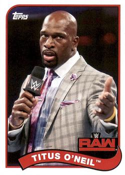 2018 Topps WWE Heritage #82 Titus O'Neil Front
