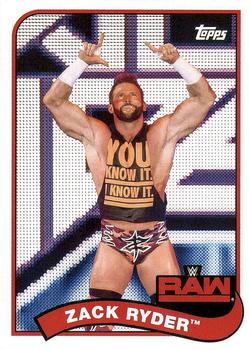 2018 Topps WWE Heritage #90 Zack Ryder Front
